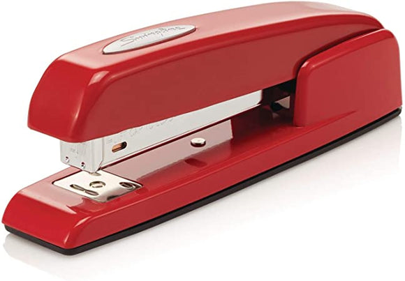 Swingline Stapler, 747 Iconic Desktop Stapler, 25 Sheet Capacity, Rio Red (74736)