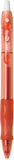 BIC Gel-Ocity Gel Pens, Medium Point Retractable (0.7mm), Red Ink Gel Pen, 12-Count