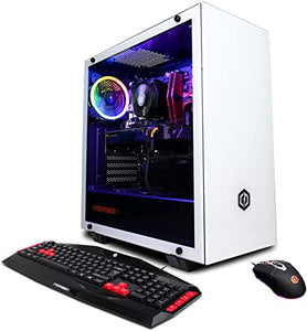 CyberPowerPC Gamer Master Gaming PC, AMD Ryzen 5 3600 3.6GHz, GeForce GTX 1660 6GB, 16GB DDR4, 500GB PCI-E NVMe SSD, WiFi & Win 10 Home (GMA1400A)