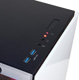 CyberPowerPC Gamer Master Gaming PC, AMD Ryzen 5 3600 3.6GHz, GeForce GTX 1660 6GB, 16GB DDR4, 500GB PCI-E NVMe SSD, WiFi & Win 10 Home (GMA1400A)