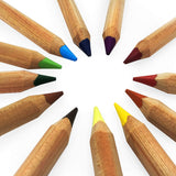 Lyra Waldorf Selection Triangular Colouring Pencils - Assorted Colours - Pack of 12